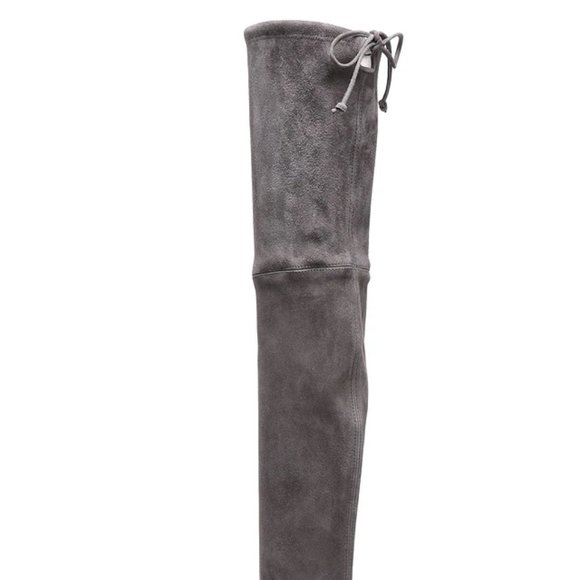 NWT Stuart Weitzman over-the-knee gray boots - Picture 3 of 7
